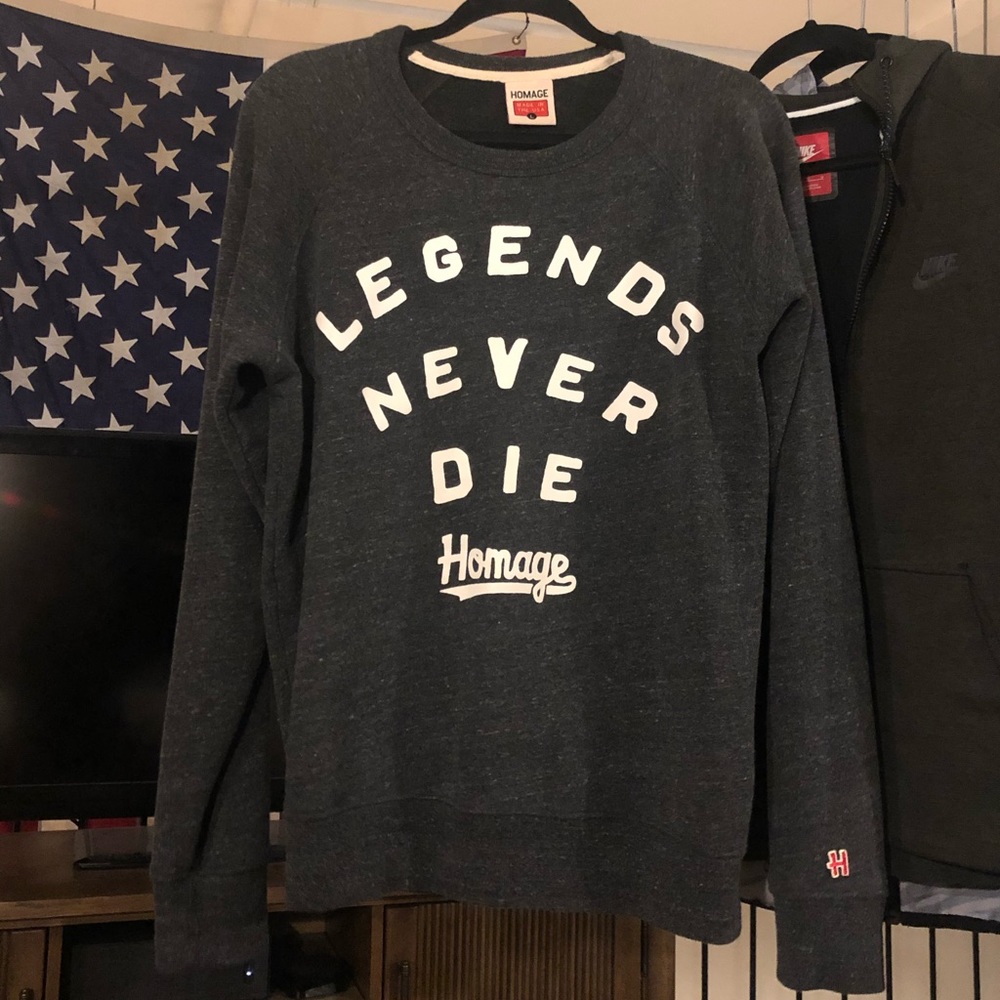 Homage ‘Legends Never Die’ Crewneck